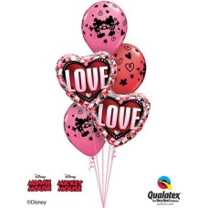 Bukiet 494 Love Triangles Qualatex #46073-2 23187-3